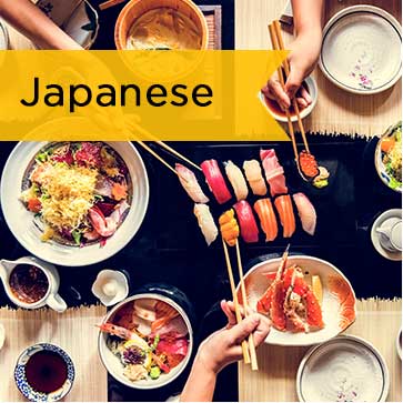 We Deliver DMS Japanese Restaurant Food Delivery